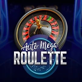 Official Live Casino logo: Auto Mega Roulette by Pragmatic Play at Foxygold Casino