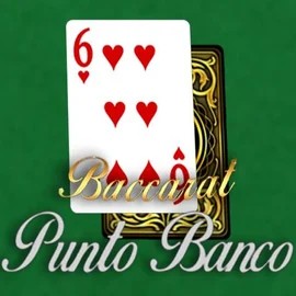 Baccarat - Punto Banco online game logo by Red Tiger Gaming on foxygoldapp.com