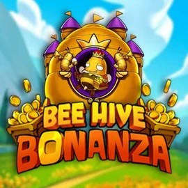 Logo of Bee Hive Bonanza from NetEnt at Foxygold Casino