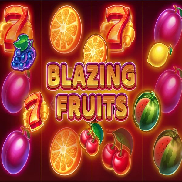 Slots logo of Blazing Fruits from Inbet Games at Foxygold Casino