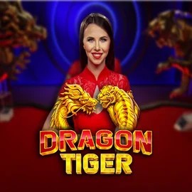 Dragon Tiger (Live) slot logo by Pragmatic Play at Foxygold Casino