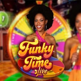 Live Casino logo of Funky Time from Evolution at Foxygold Casino