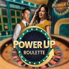 PowerUP Roulette by Pragmatic Play, showcased at foxygoldapp.com – game logo