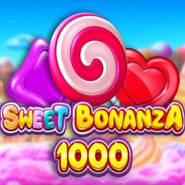 Sweet Bonanza 1000 logo by Pragmatic Play at Foxygold CasinoSweet Bonanza 1000