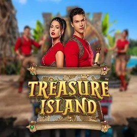 Treasure Island logo by Pragmatic Play Foxygold Casino