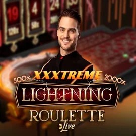 XXXtreme Lightning Roulette slot visual from Evolution available on foxygoldapp.com
